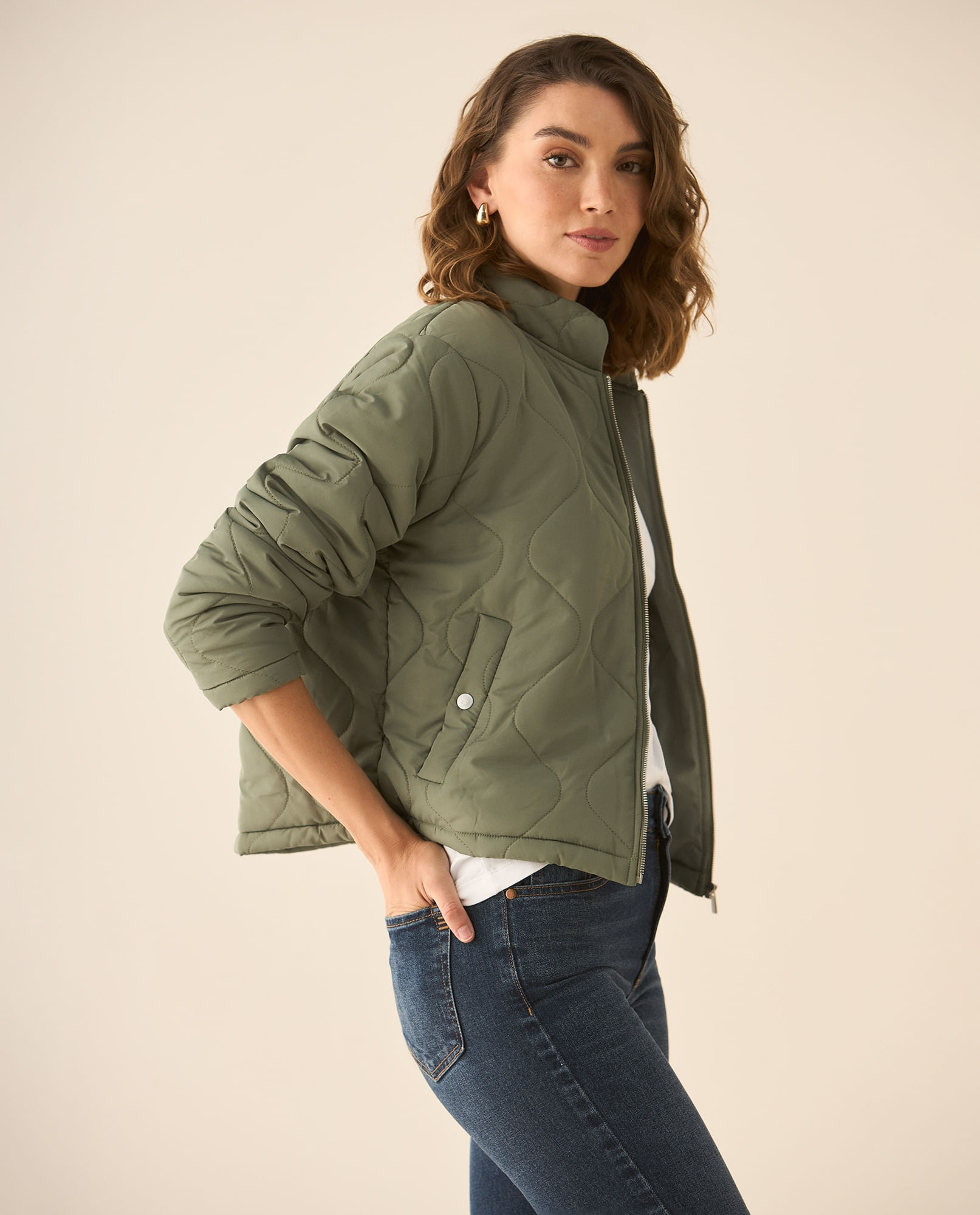 Cazadora Acolchada Chaquetas Chevignon Dama Chaquetas Acolchadas