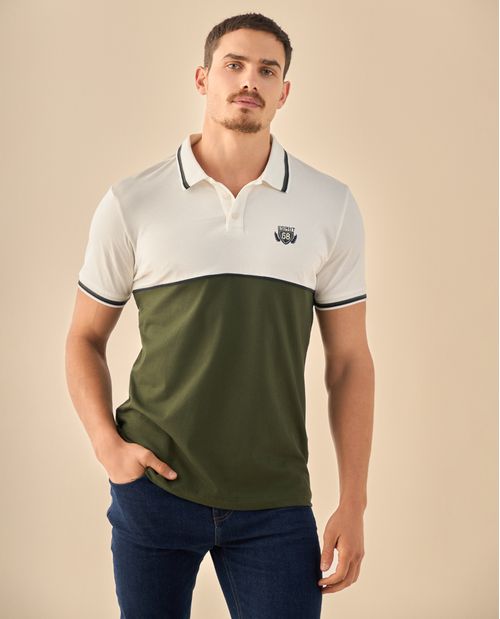 Polo con Escudo Heritage