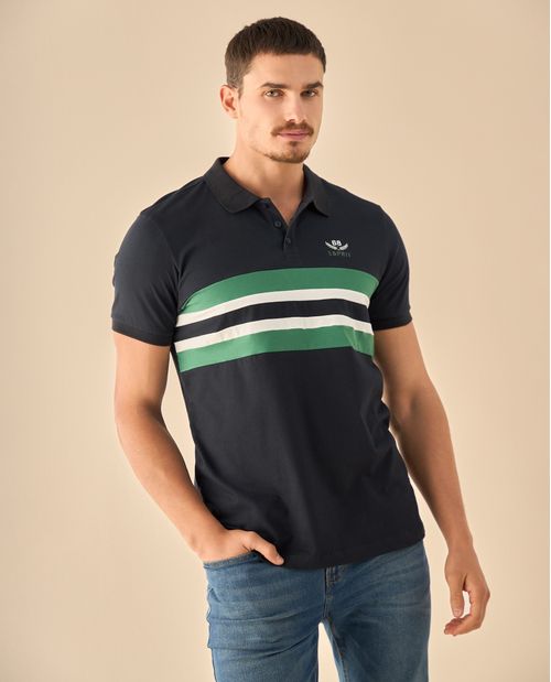 Polo con Rayas Deportivo