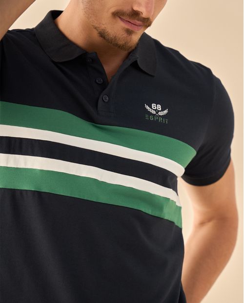 Polo con Rayas Deportivo