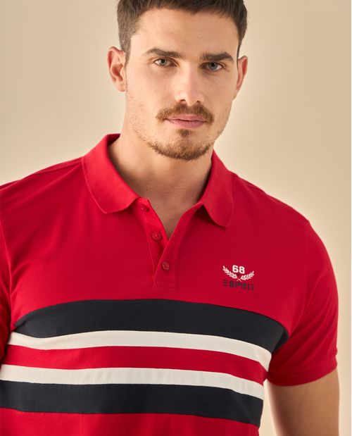 Polo con Rayas Deportivo