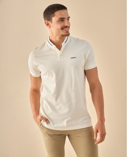 Polo con Ribete Contrastante Premium