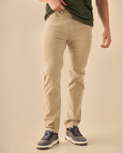 Pantalón Casual con Acabados Premium