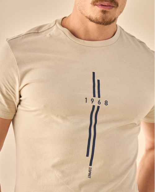 Camiseta Heritage con Estampado 1968
