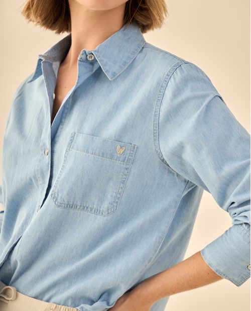 Camisa de Corte Relajado