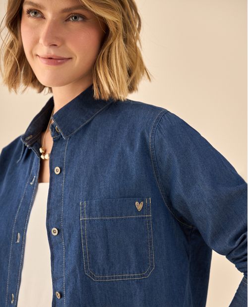 Camisa de Corte Relajado