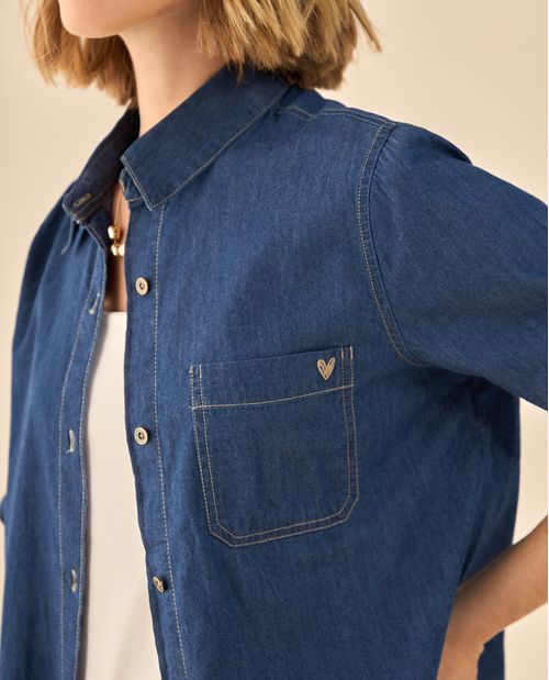 Camisa de Corte Relajado