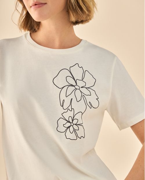 Camiseta con Diseño Minimalista