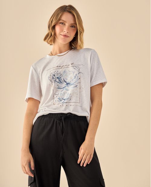 Camiseta Artística Breathe & Release
