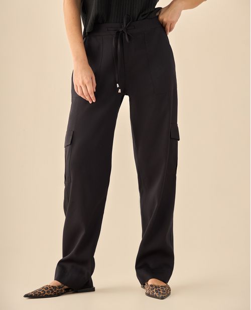 Pantalón Cargo con Bolsillos Funcionales