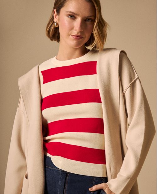 Camiseta Rayas Sin Mangas