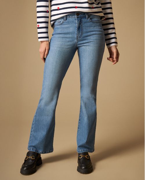 Jean skinny talle alto para mujer