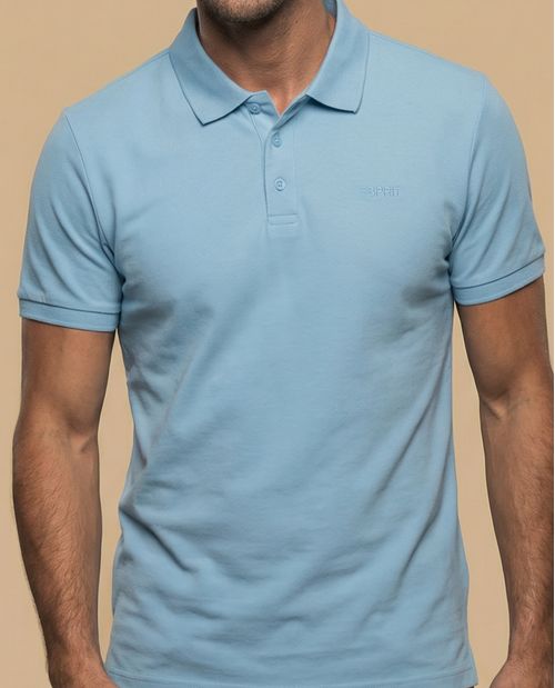 Polo manga corta con cuello clásico para hombre