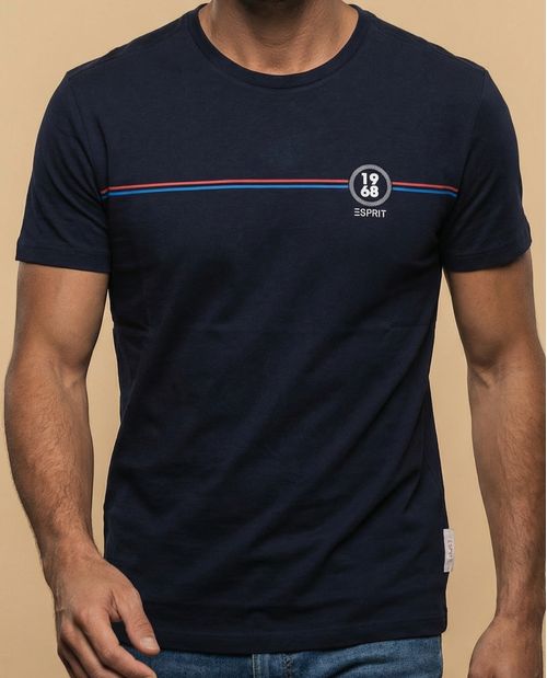 Camiseta manga corta con diseño gráfico retro