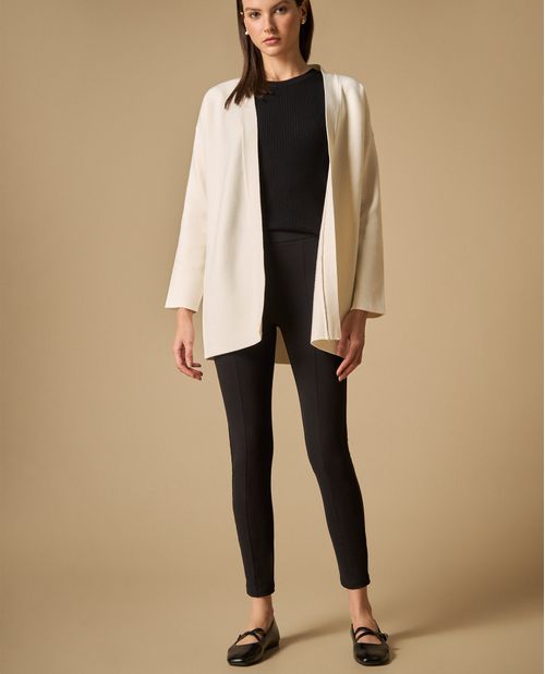 Pantalón ajustado tiro alto para mujer