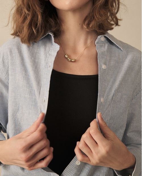 Camisa a rayas para mujer