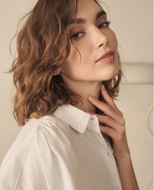 Camisa de botones para mujer