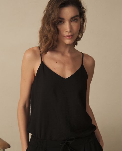 Camisa de tiras para mujer