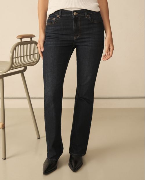 Jean tono oscuro para mujer