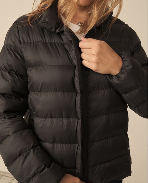 Chaqueta abullonada para mujer