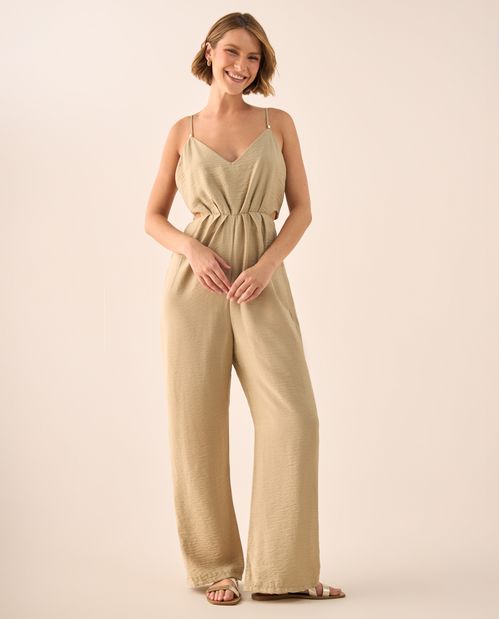 Enterizo con Detalle Cut-Out Lateral