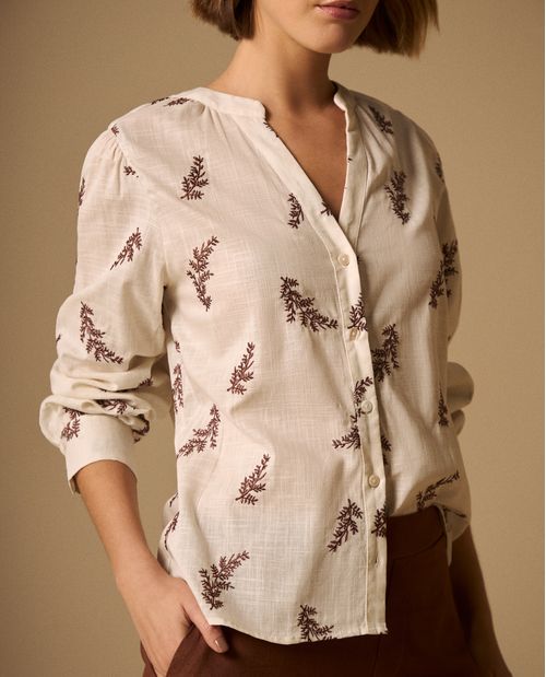 Camisa con Estampado