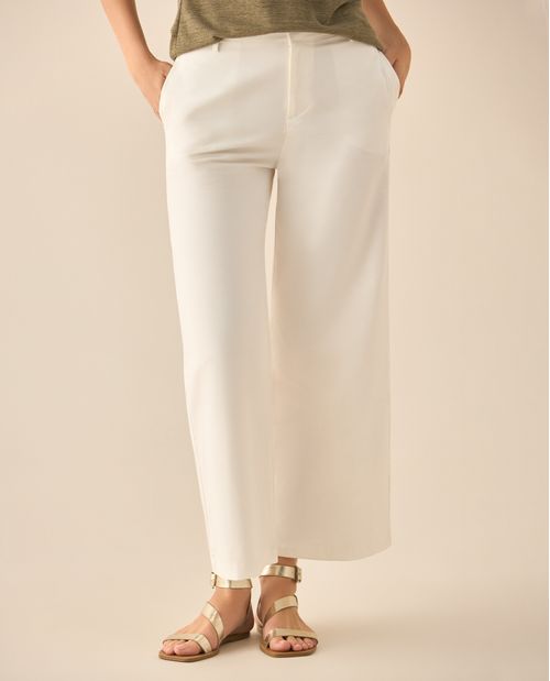 Pantalón de silueta amplia para mujer