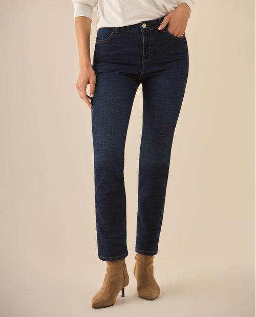 Jean Skinny tono oscuro para mujer