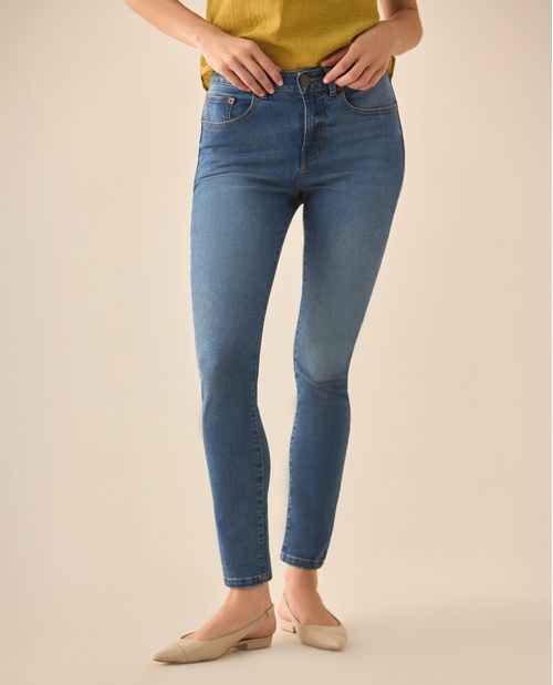 Jean Skinny cinco bolsillos para mujer