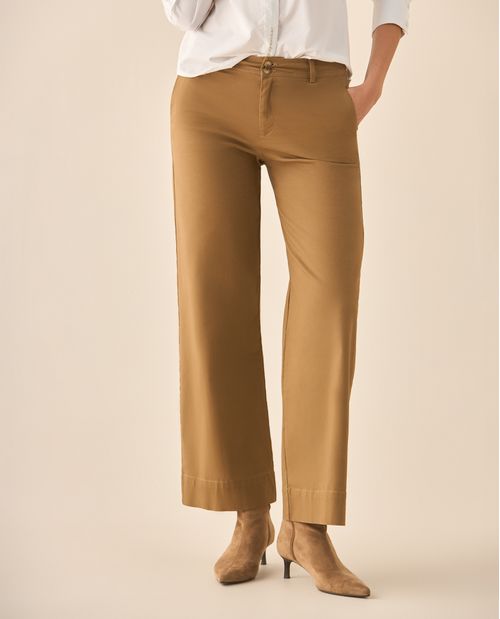 Pantalón clásico recto para mujer