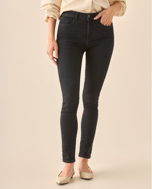 Jean Skinny tono oscuro para mujer
