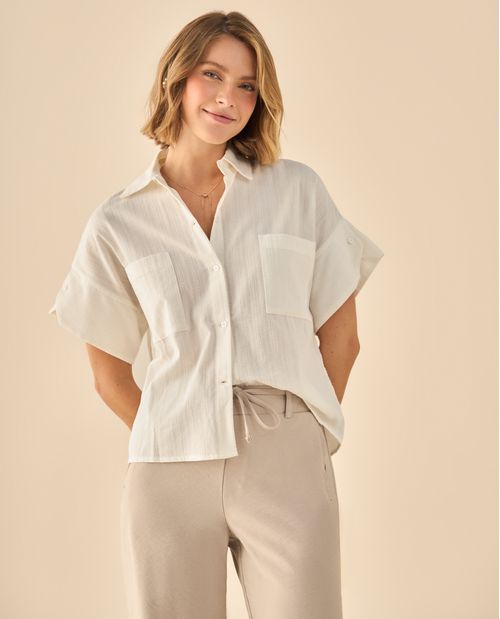 Camisa Manga Corta Premium