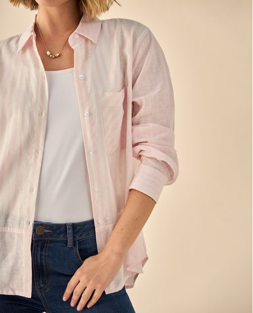 Camisa Manga Larga Versátil