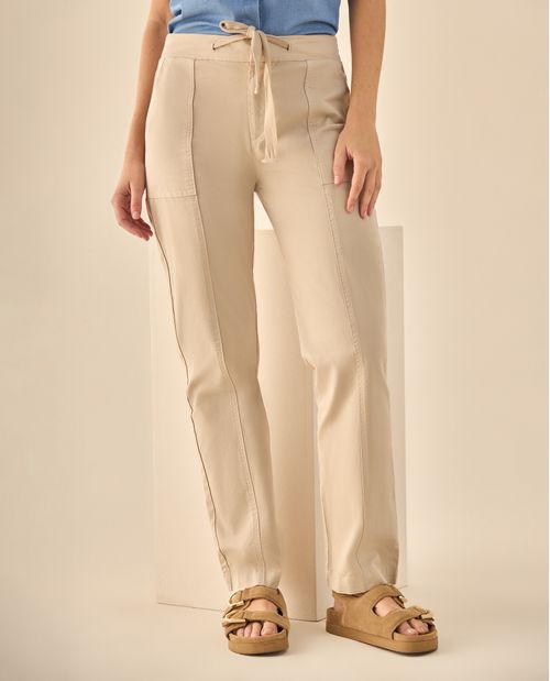 Pantalón Cargo con Cordón Ajustable