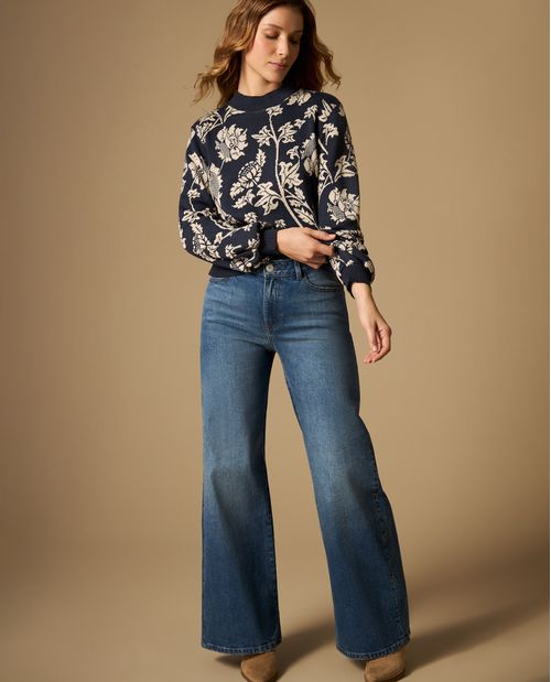 Jean wide leg silueta amplia