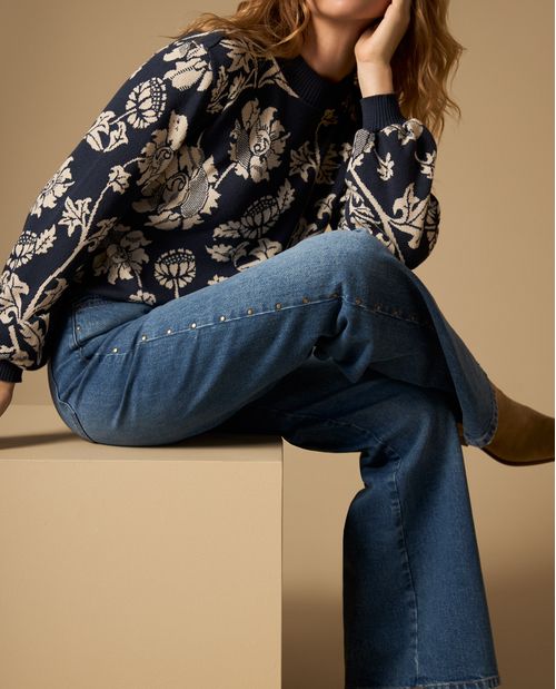 Jean wide leg silueta amplia