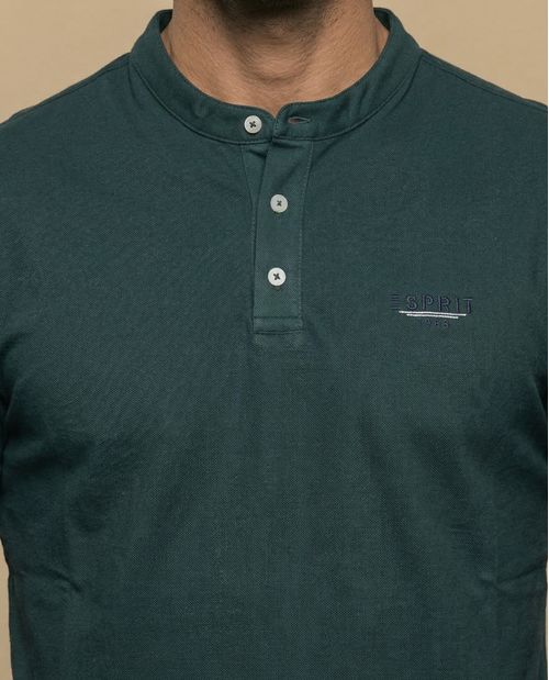 Camiseta polo cuello mao fit regular
