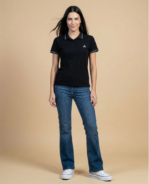 Camiseta tipo polo para mujer