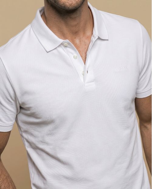 Polo manga corta con cuello clásico para hombre