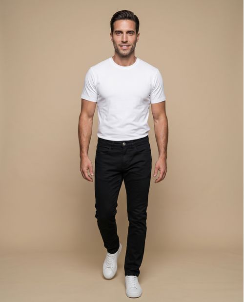 Pantalón Slim Negro Esprit