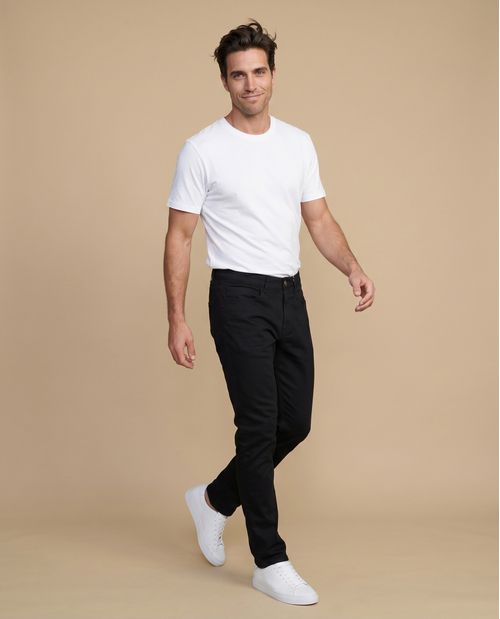 Pantalón Slim Negro Esprit