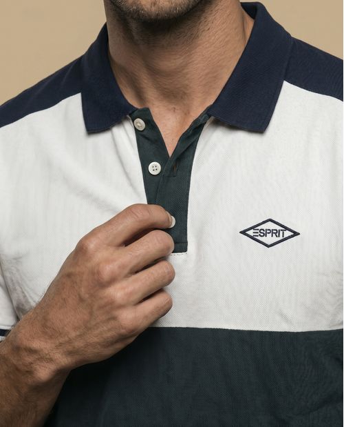 Polo Slim Fit Hombre Esprit