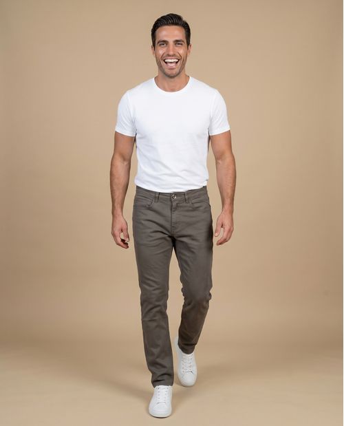Pantalón hombre 98% algodón