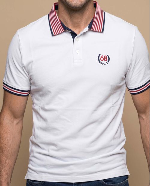 Polo Slim Fit Hombre Esprit