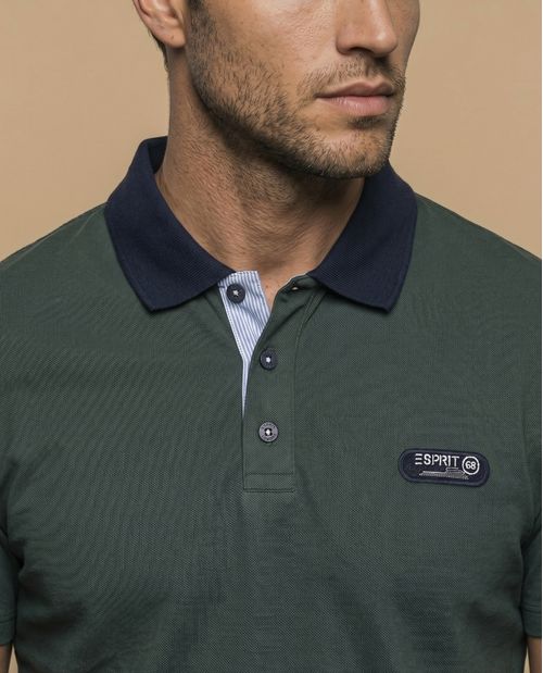 Camiseta Polo Media Perilla