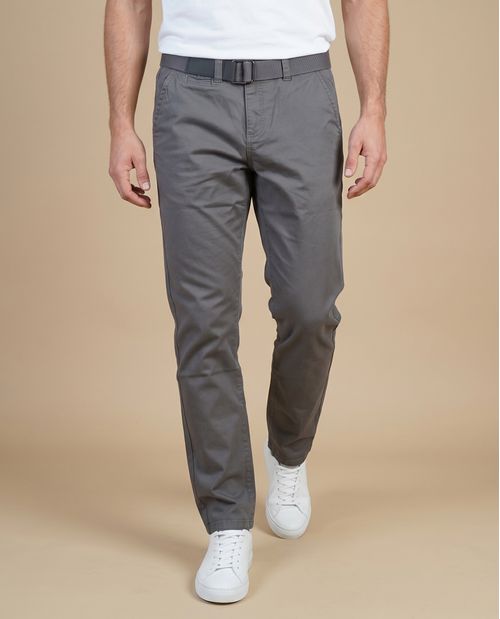 Pantalón Recto Hombre Algodón
