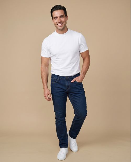 Jeans Slim Hombre Indigo