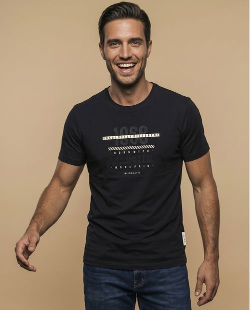 Camiseta manga corta algodón