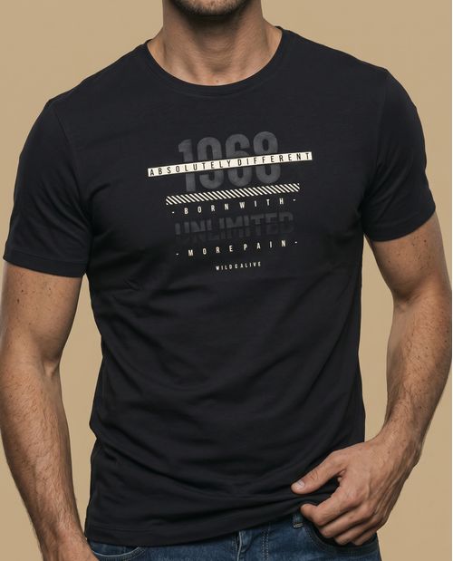 Camiseta manga corta algodón