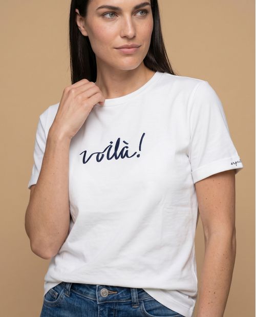 Camiseta Manga Corta Voilá